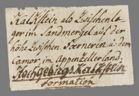 L 02311
<br/>
Label met opschrift
<br/>
<em>Escher von der Linth, Johannes Conrad (1767-1823)</em>